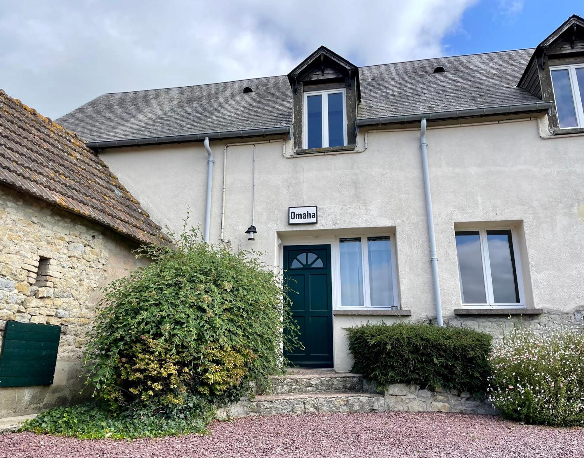 Gite Omaha 3 Etoiles - La Ferme Delaunay Saint-Come-du-Mont Eksteriør bilde